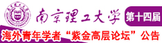 操比舔鸡把网南京理工大学第十四届海外青年学者紫金论坛诚邀海内外英才！